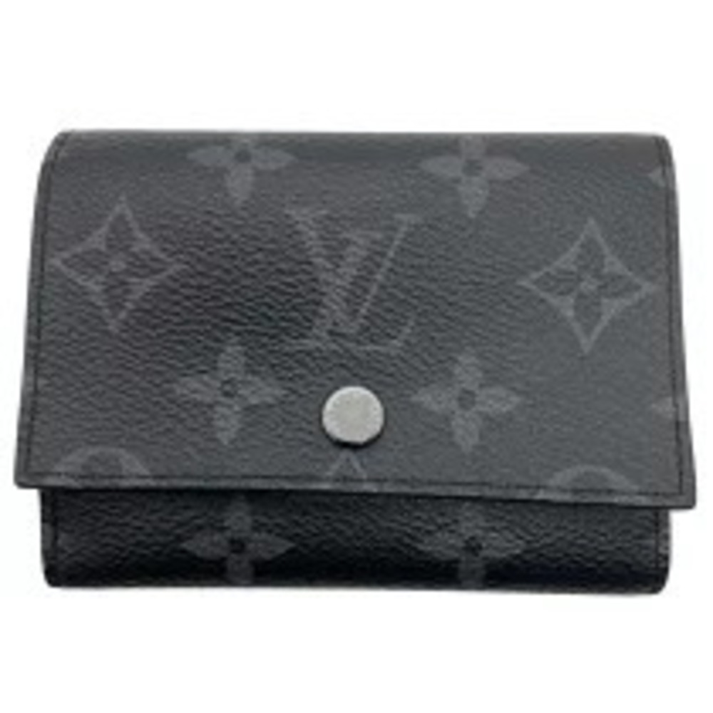Louis Vuitton Victor Wallet Black Eclipse Black Tri fold